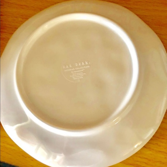 NWT RAE DUNN 4 Melamine Plates “SUMMER BBQ” - Picture 8 of 10